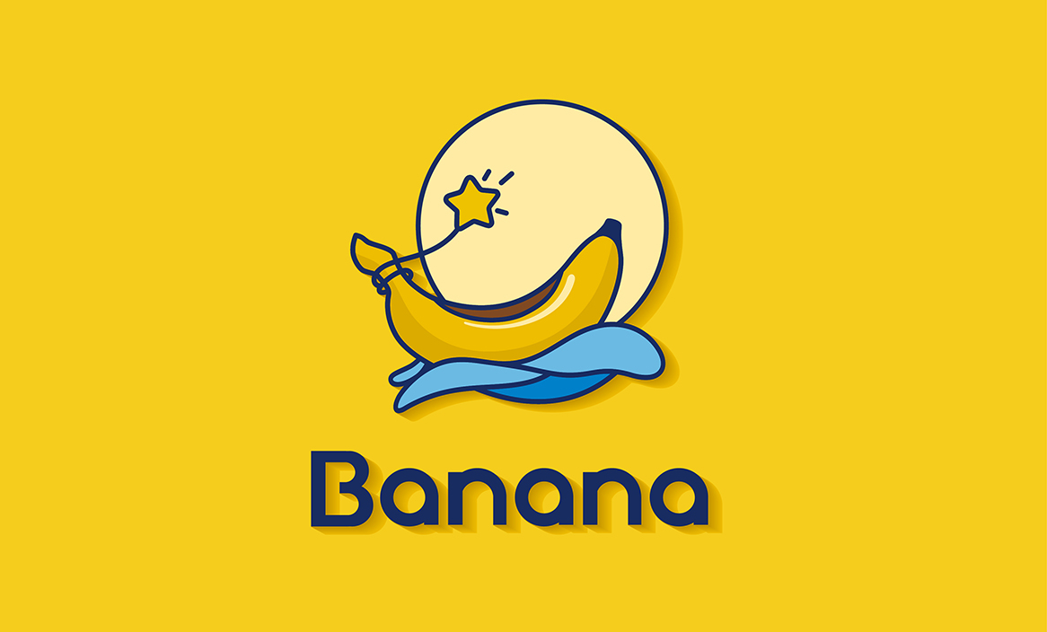 Banana月子會所品牌標志設計