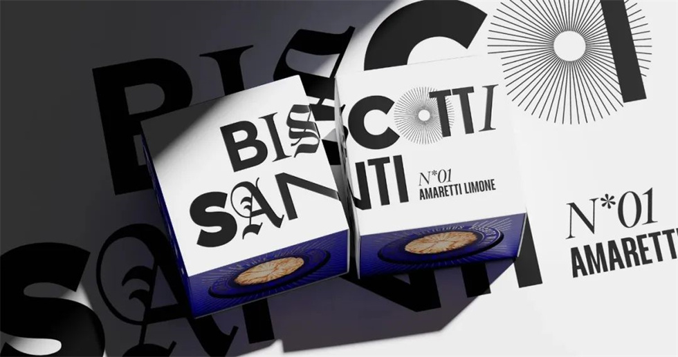 The Biscotti Santi糖果包裝設計